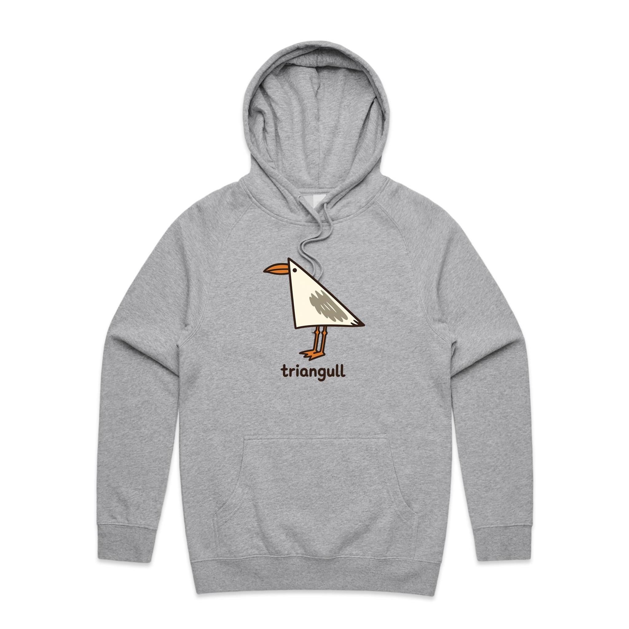 Triangull Geometry Seagull Men's AS Colour Hoodie