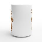 Gingerbread Man, I Can't Feel My Face - White 15oz Ceramic Mug Christmas 15oz Mug Christmas Globally Fulfilled