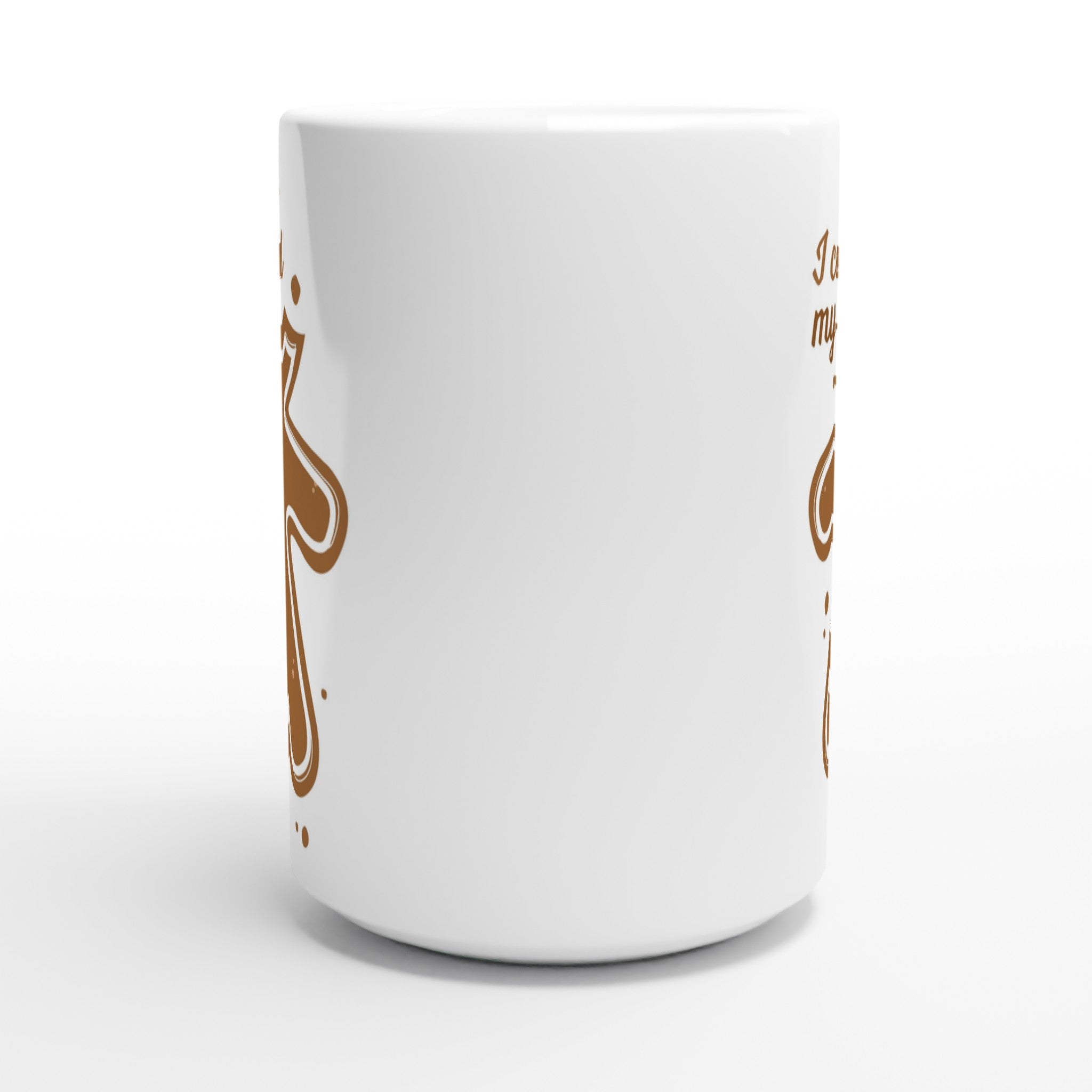 Gingerbread Man, I Can't Feel My Face - White 15oz Ceramic Mug Christmas 15oz Mug Christmas Globally Fulfilled