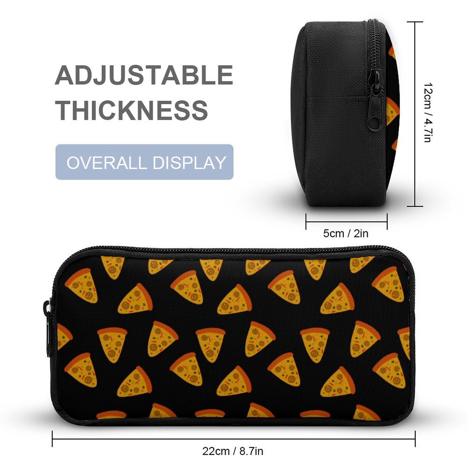 Pizzas Backpack, Lunch Bag & Pencil Case Set