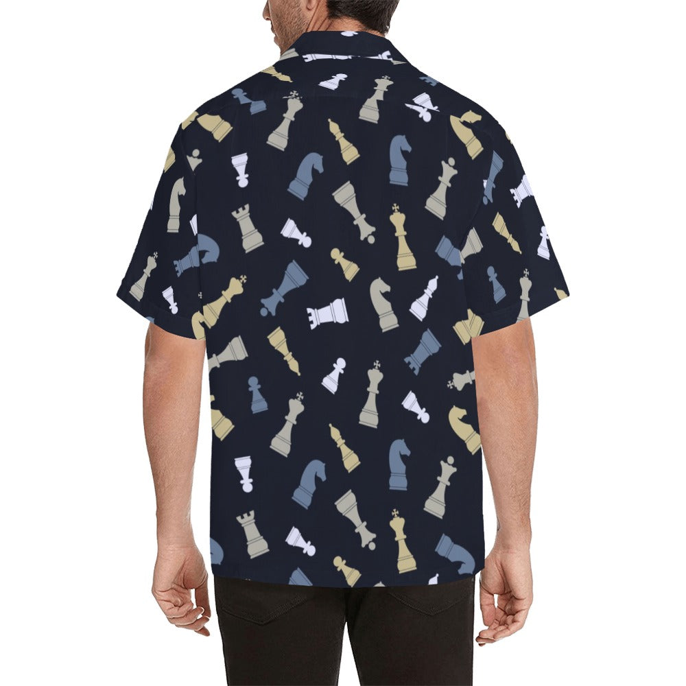 Chess Pattern - Mens Hawaiian Shirt