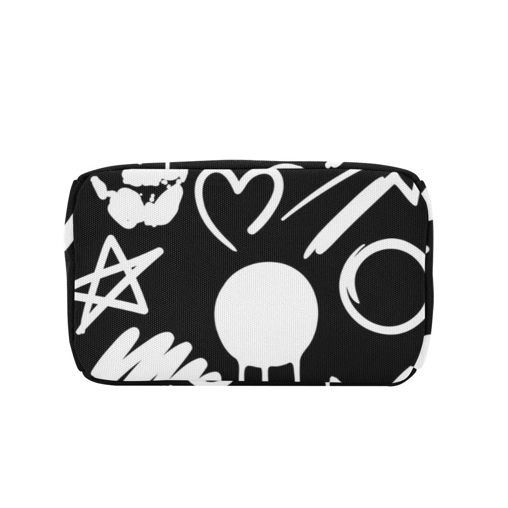 Bold Graffiti - Zipper Lunch Bag Zipper Lunch Bag Printed Offshore