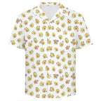 Avocado Cute Men's Crinkle Hawaiian Shirt