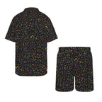 Music Notes Men's Hawaiian Shirt & Shorts Set Men's Hawaiian Shirt & Shorts Set Music Printed Offshore