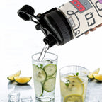 Guitar Pedals - Insulated Water Bottle with Dual-Use Lid (18oz) Insulated Water Bottle with Dual-Use Lid (18oz) Music Printed Offshore