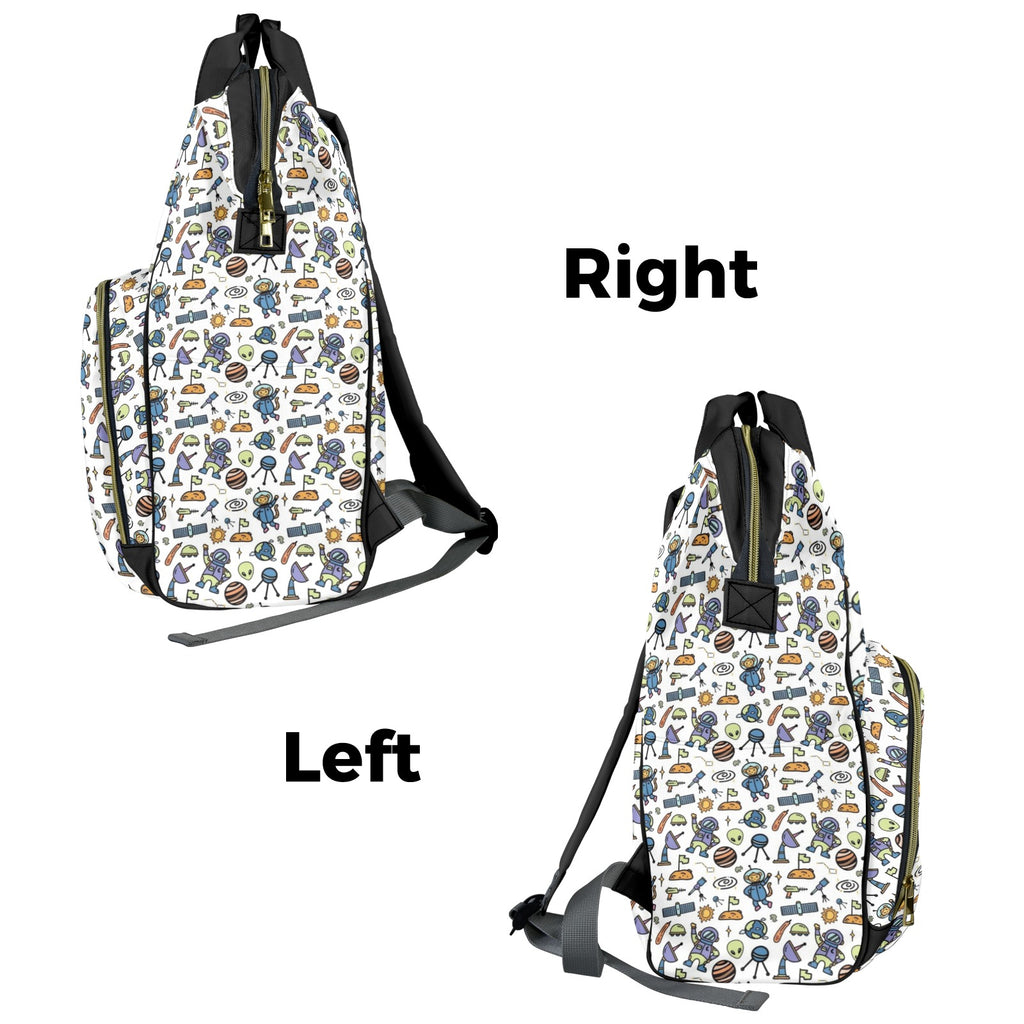 All About Space Multi-Function Backpack, Nappy / Diaper Bag Multi-function Backpack, Nappy / Diaper Bag Printed Offshore Sci-Fi