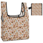 Peace And Love Foldable Shopping Bag