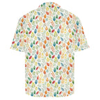 Autumn Leaves Men's Crinkle Hawaiian Shirt