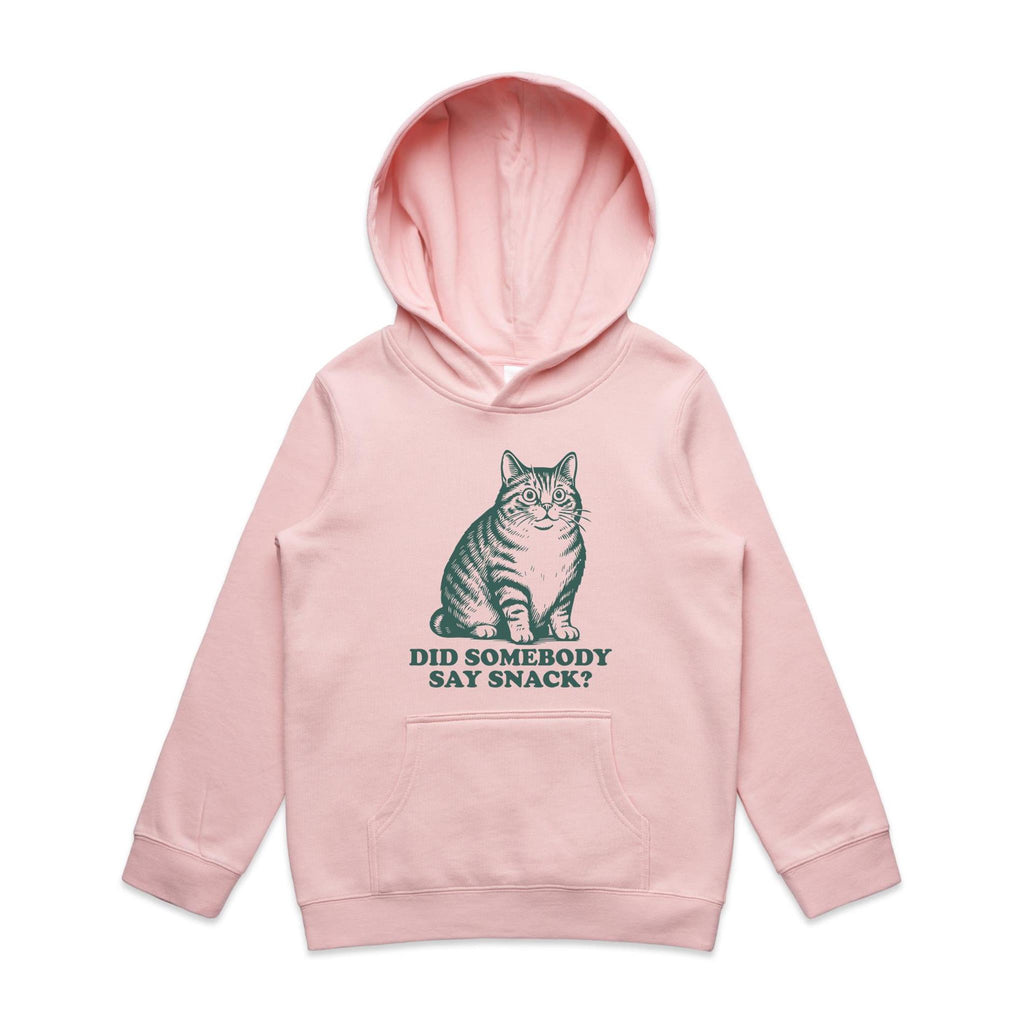 Cat, Did Somebody Say Snack? - Kids Hoodie