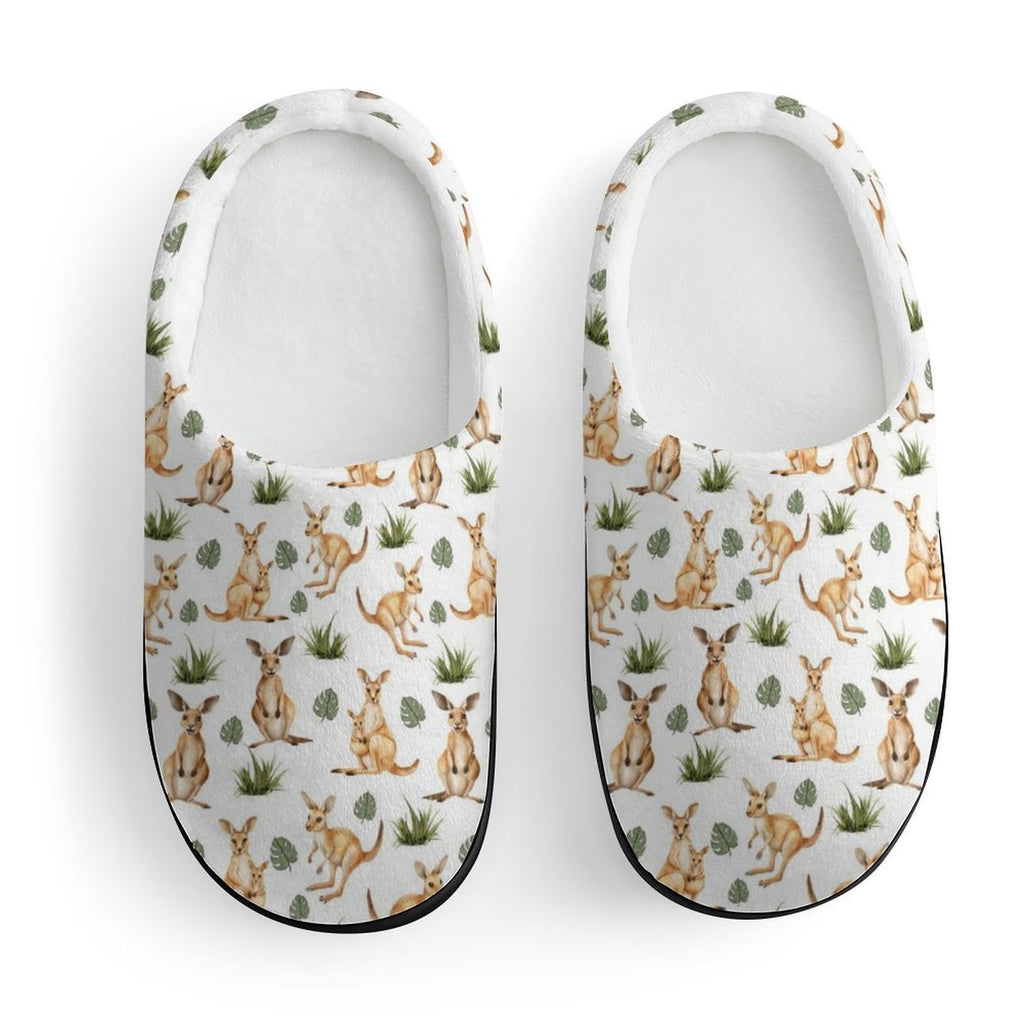 Kangaroos Kids Cotton Slippers Kids Cotton Slippers animal Australia Printed Offshore