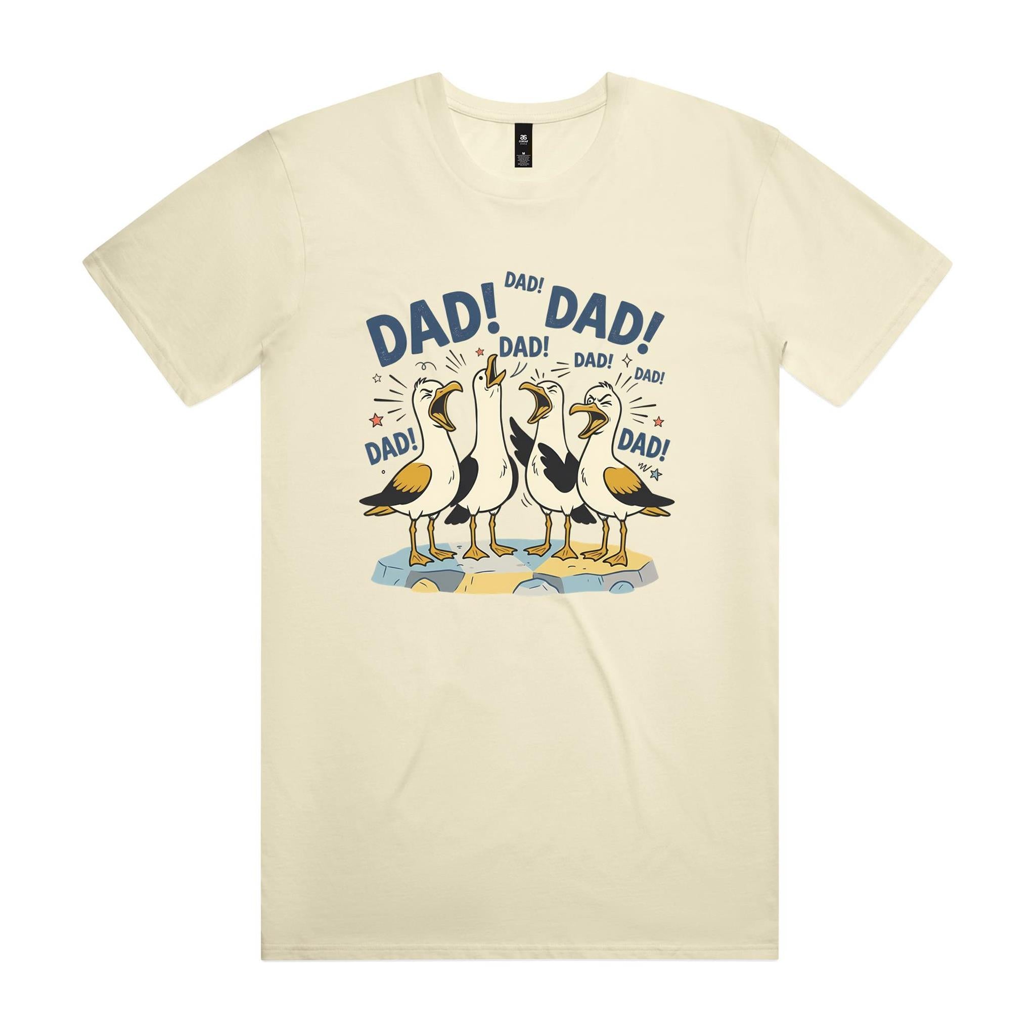 Dad Seagull Men's AS Colour T-shirt