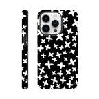 Black And White Crosses - Apple iPhone Tough case iPhone 14 Pro iPhone Tough Case Globally Fulfilled