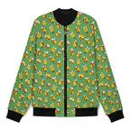 Busy Bees Men's Casual Zip‑Up Bomber Jacket