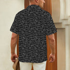 Equations Men's Short Sleeve Hawaiian Shirt Men's Hawaiian Shirt (New) Maths Printed Offshore Science