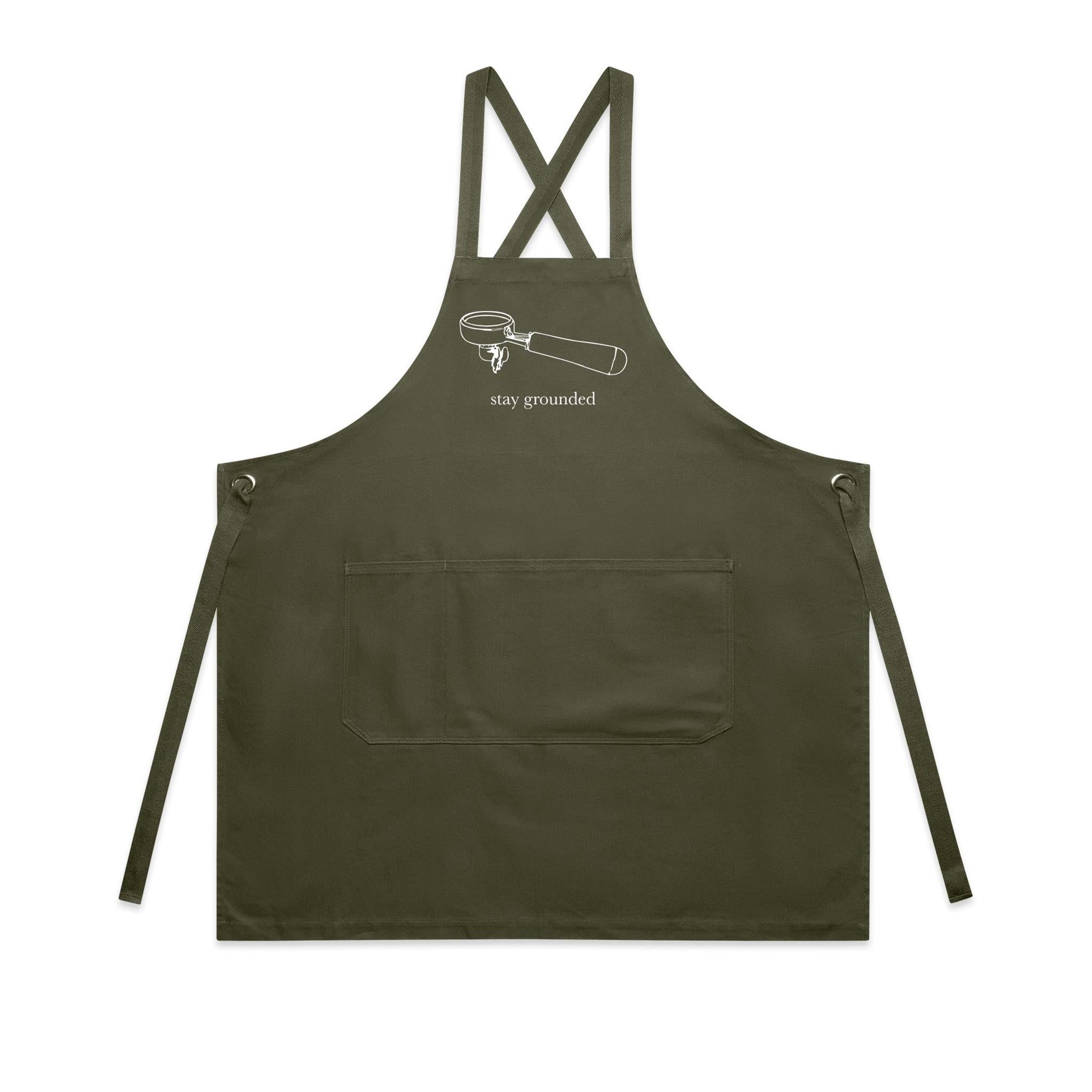 Stay Grounded, Coffee Portafilter - AS Colour Carrie Apron