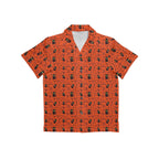 Halloween Black Cats Junior Kids Hawaiian Shirt