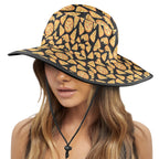 All The Pizza Wide Brim Bucket Hat Wide Brim Bucket Hat Food Printed Offshore