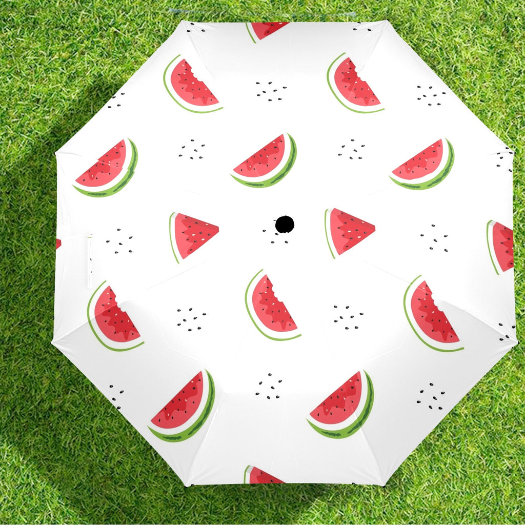 Watermelon - Semi-Automatic Foldable Umbrella (Model U12) Semi-Automatic Foldable Umbrella (U12)