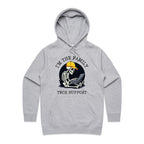 I'm The Family Tech Support - Womens Hoodie Grey Marle Womens Hoodie Printed In Australia Tech