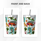 Surfing Safari Small Stainless Steel Travel Mug Cup 12oz/350ml