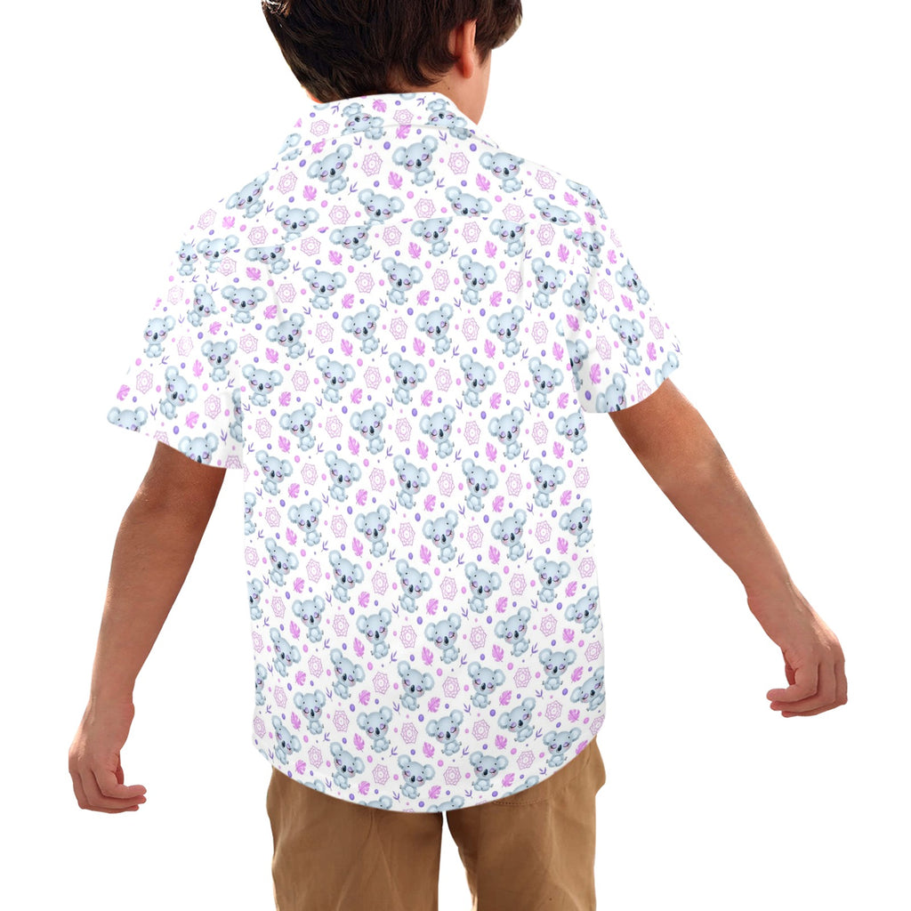 Zen Koala Junior Kids Hawaiian Shirt