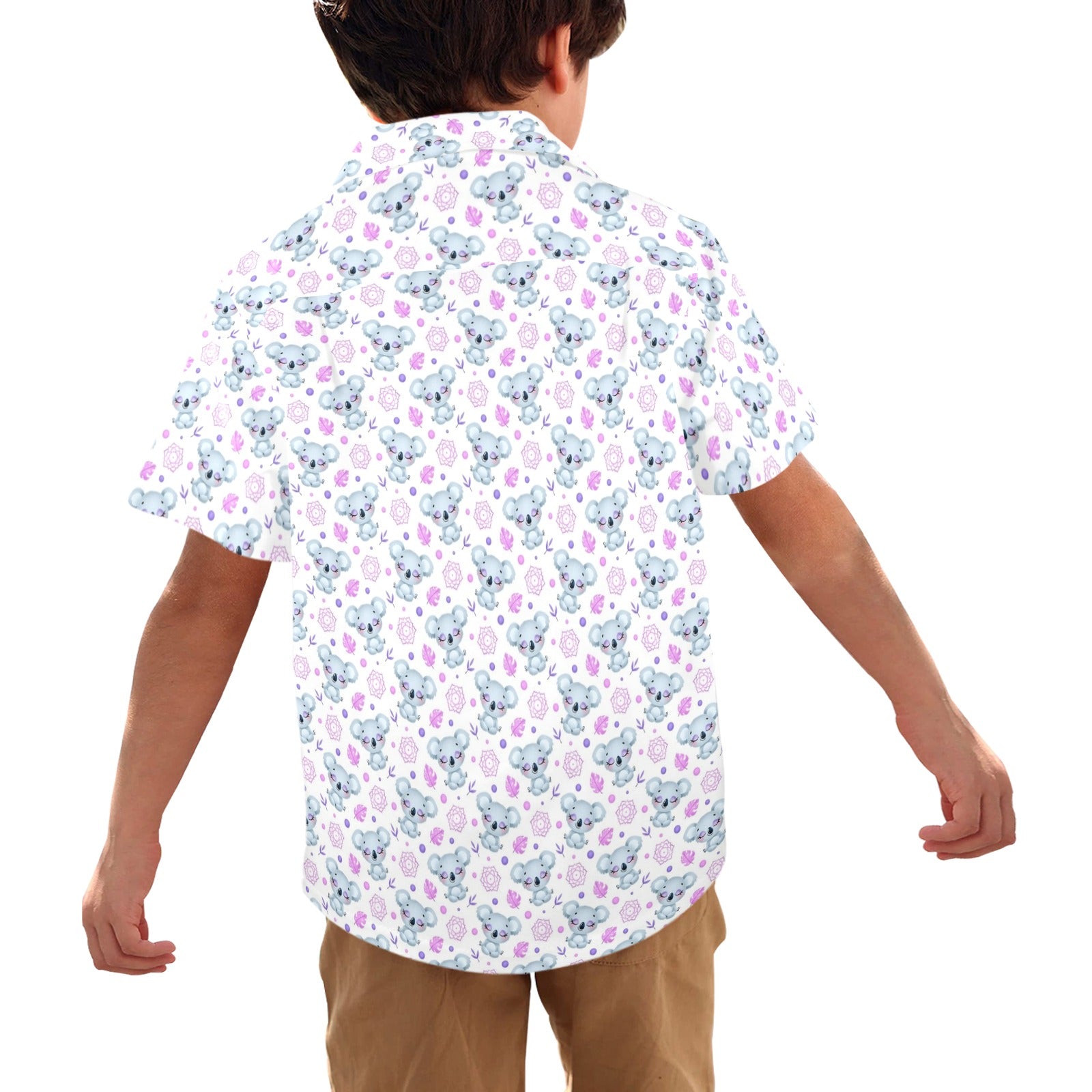 Zen Koala Junior Kids Hawaiian Shirt