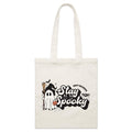 Stay Spooky, Halloween Parcel Canvas Tote Bag Default Title Small Tote Bag Halloween Printed In Australia