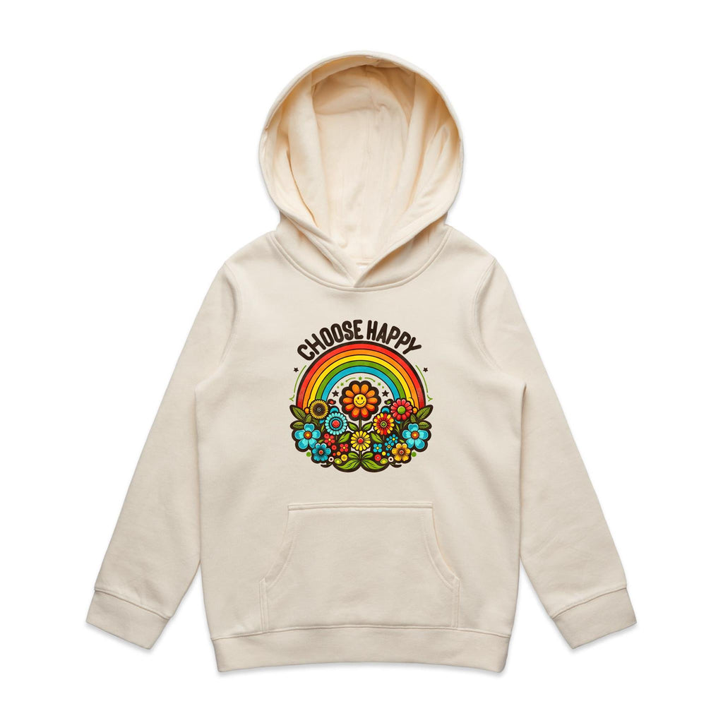 Choose Happy - Kids Hoodie