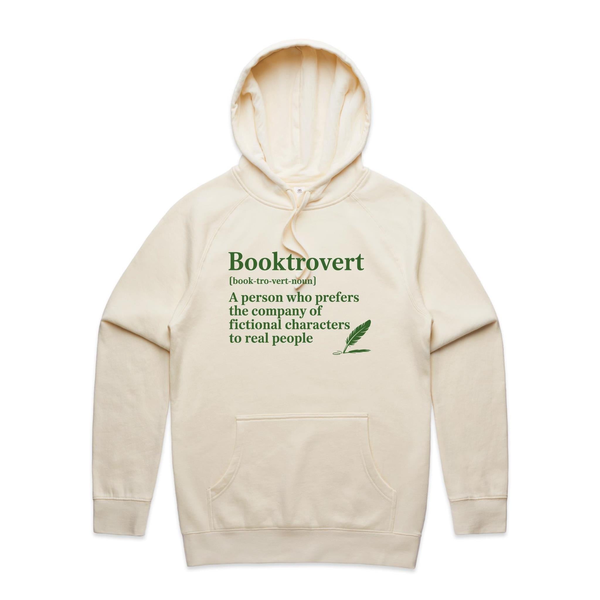 Booktrovert, Book Introvert - Mens Hoodie