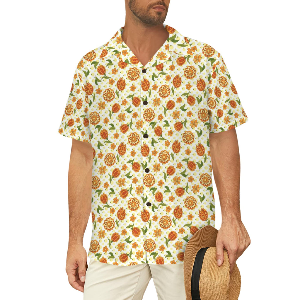 Graphic Floral Men's Hawaiian Shirt