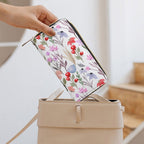 Watercolour Floral -  PU Leather Wallet
