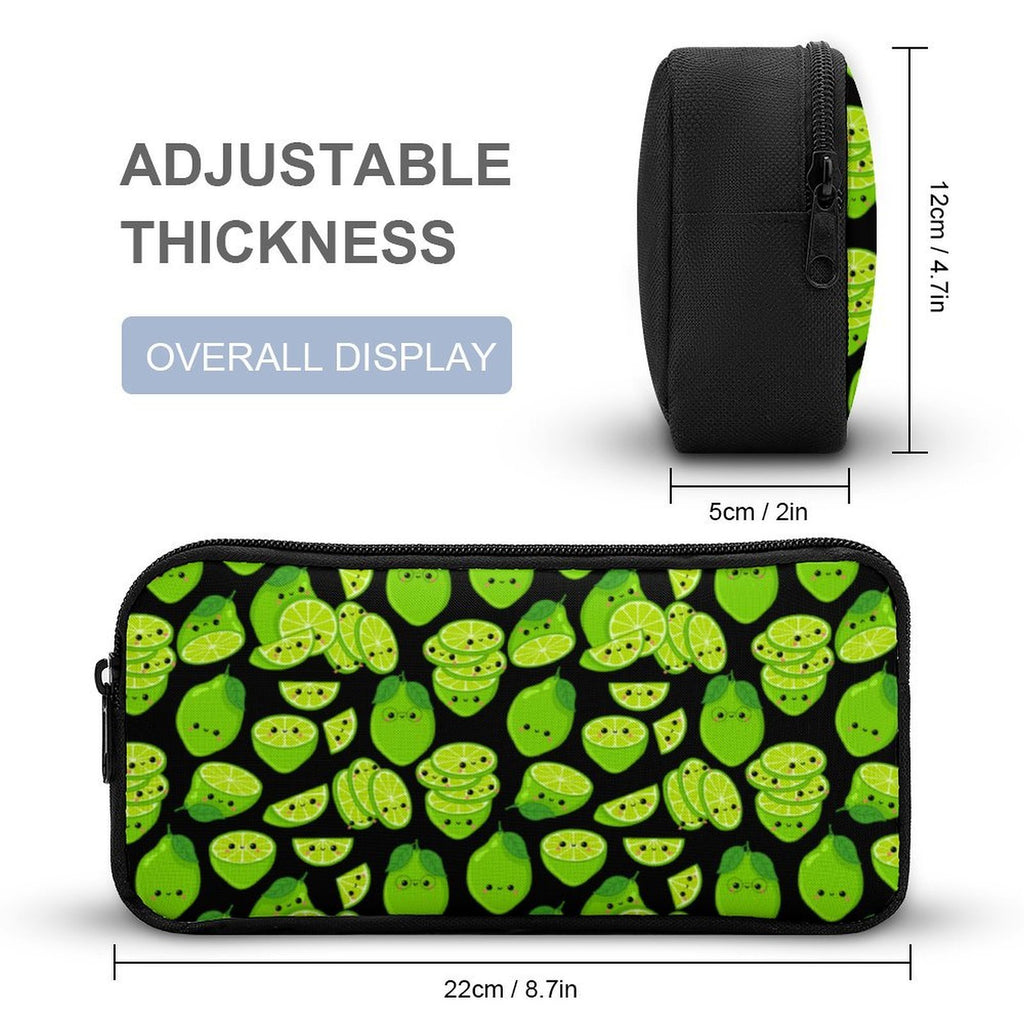 Cute Limes Backpack, Lunch Bag & Pencil Case Set