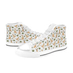 Kangaroos Men's High Top Canvas Shoes Men's Classic High Top Canvas Shoes animal Australia Printed Offshore
