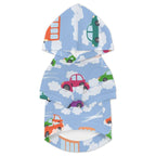 Colourful Cars Pet Hoodie (Small Size)
