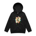 Funky Music - Kids Hoodie Black Kids Hoodie Printed In Australia
