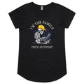 I'm The Family Tech Support - Womens Scoop Neck T-Shirt Black Womens Scoop Neck T-shirt Printed In Australia Tech