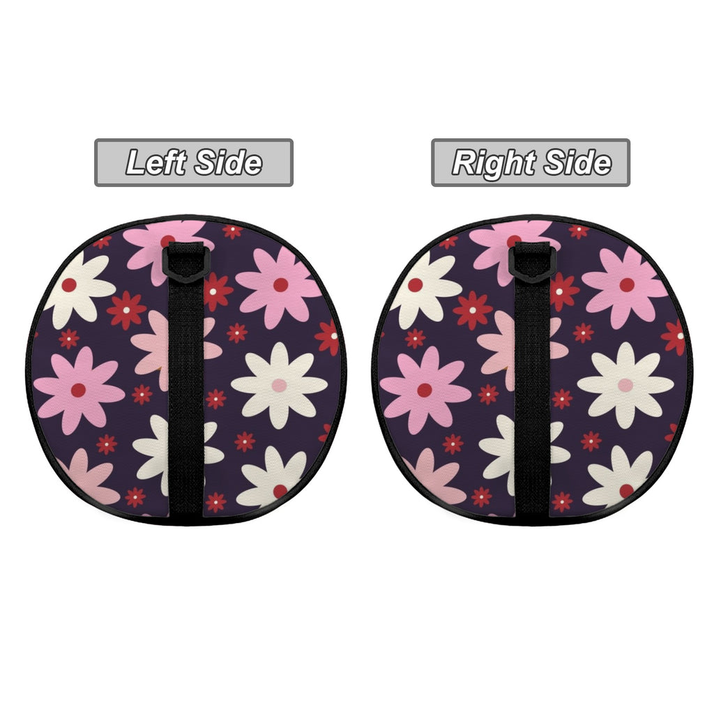 Pink Daisy Duffle Bag Duffle Bag Printed Offshore