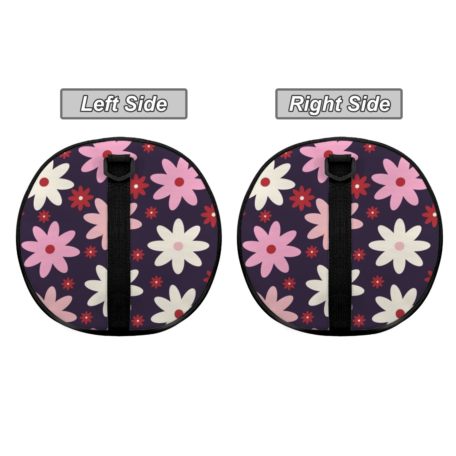 Pink Daisy Duffle Bag Duffle Bag Printed Offshore