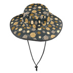 Planets Wide Brim Bucket Hat Wide Brim Bucket Hat Printed Offshore Space