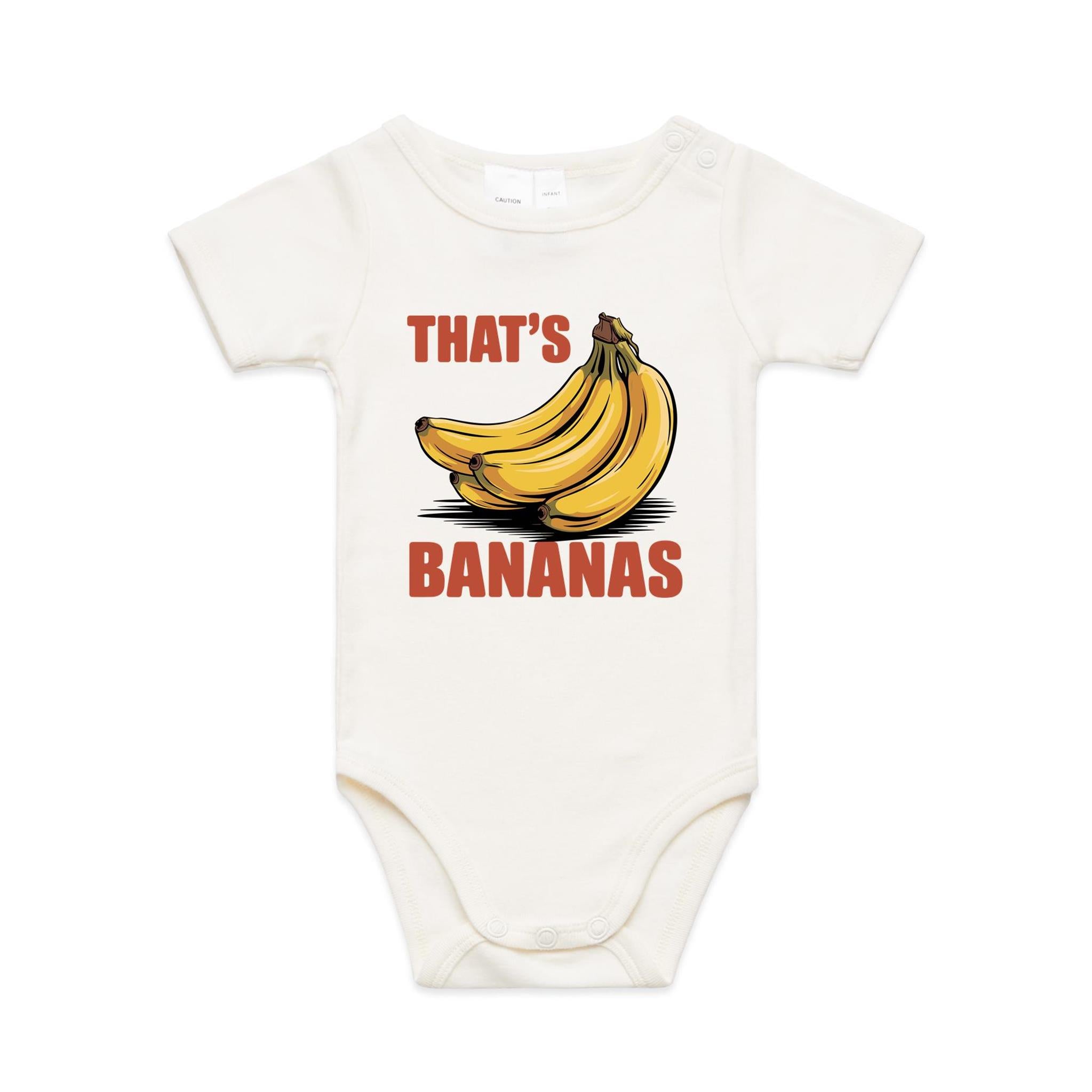 That's Bananas AS Colour Baby Bodysuit