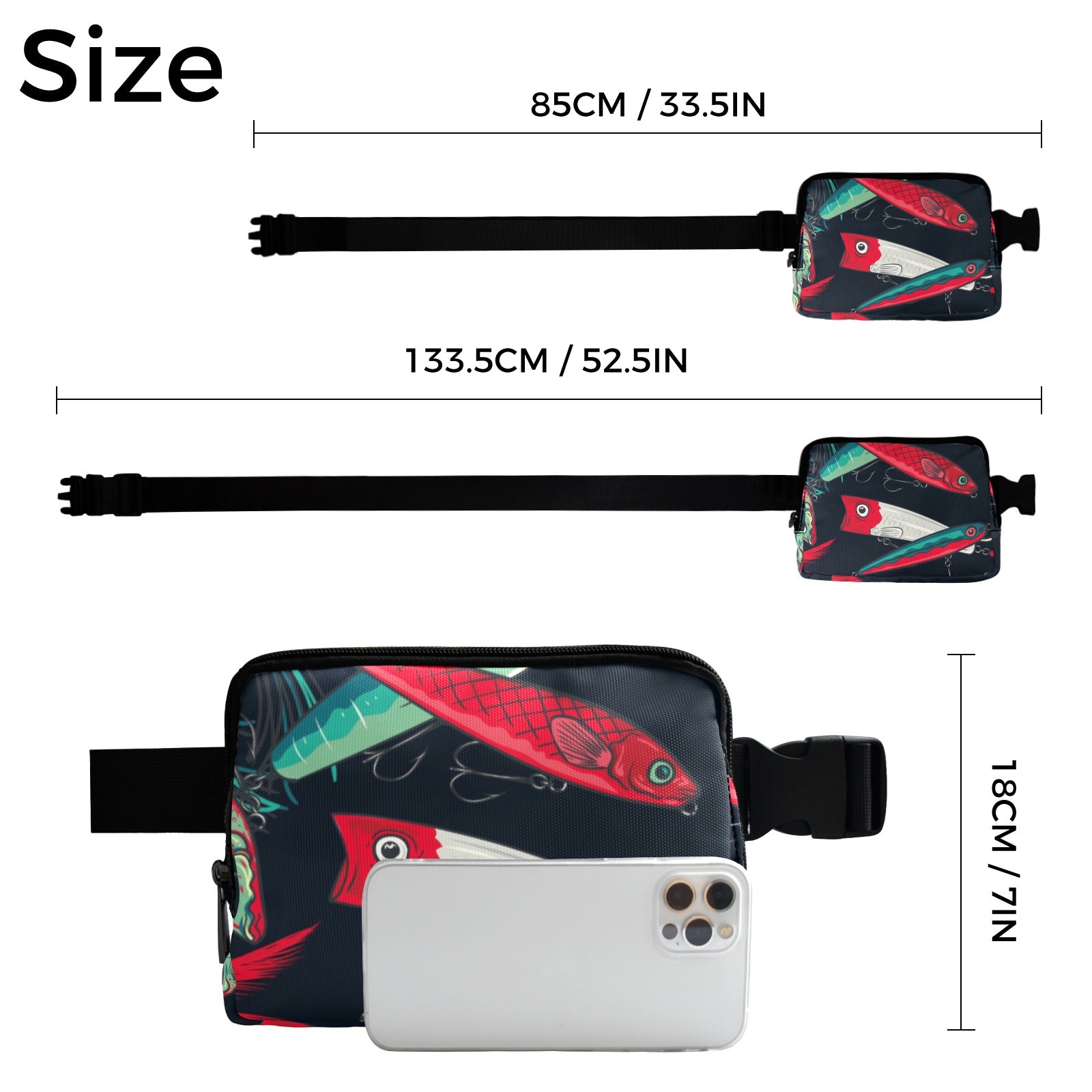 Fishing Lures - Belt Bag