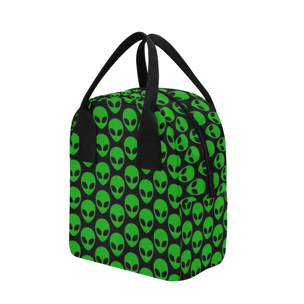 Aliens - Zipper Lunch Bag Zipper Lunch Bag Printed Offshore