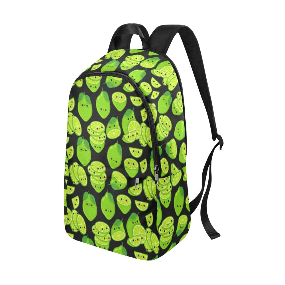 Cute Limes - Fabric Backpack