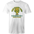 The Plant Life, Vegetarian - Mens T-Shirt White Mens T-shirt Plants Printed In Australia