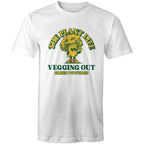 The Plant Life, Vegetarian - Mens T-Shirt White Mens T-shirt Plants Printed In Australia