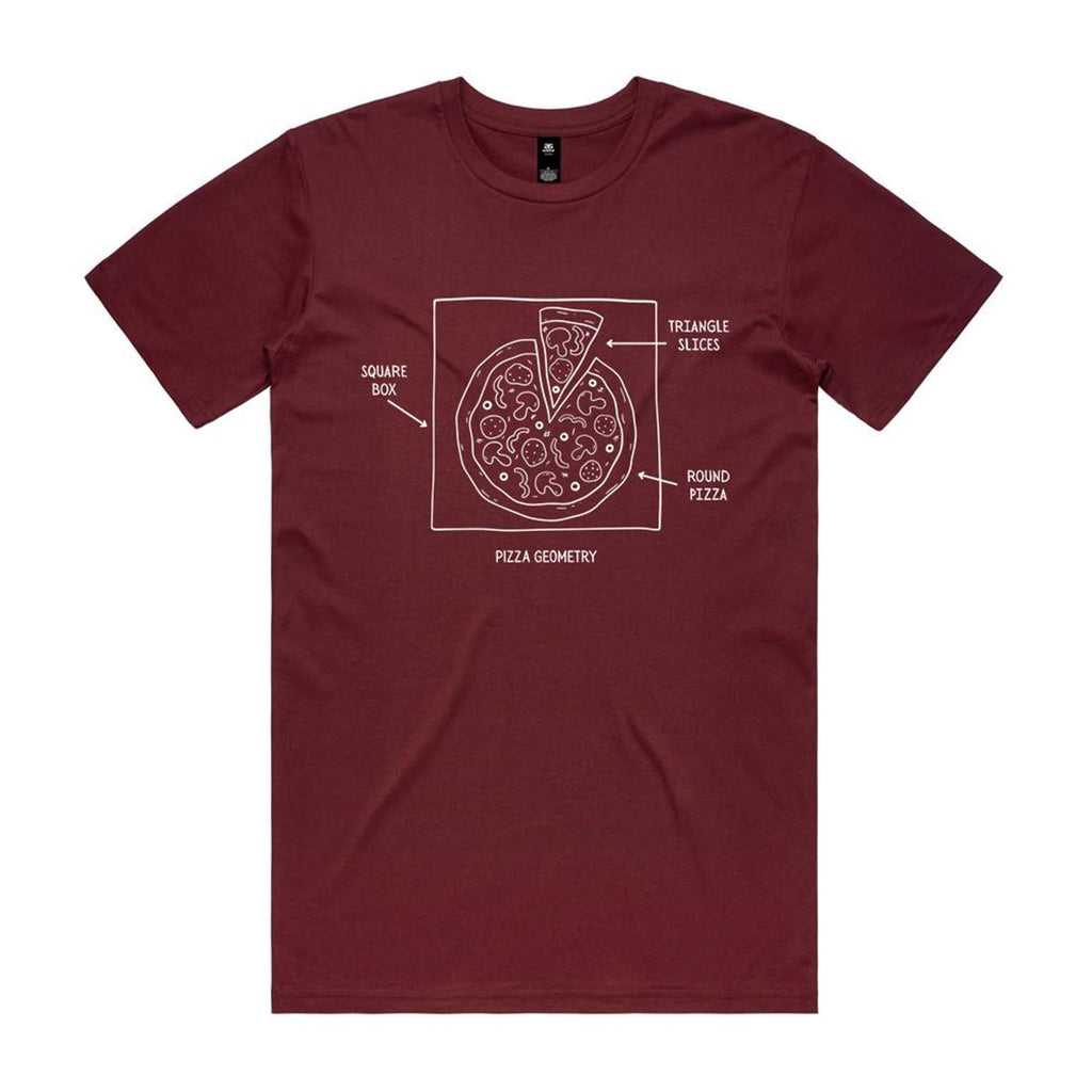 Pizza Geometry Men's AS Colour T-shirt