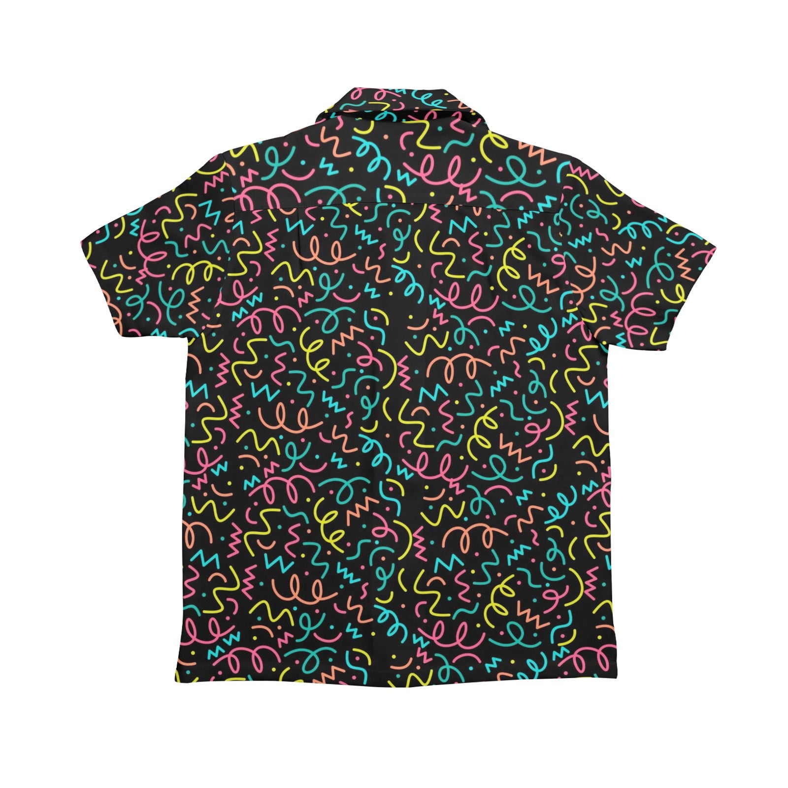 Squiggle Time - Senior Kids Hawaiian Shirt