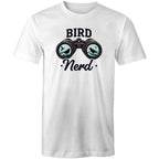 Bird Nerd - Mens T-Shirt White Mens T-shirt animal Printed In Australia