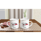 Personalised Mug - I'm The Bomb, Atom - White 12oz Enamel Mug Personalised Enamel Mug customise Globally Fulfilled Name Personalise Science