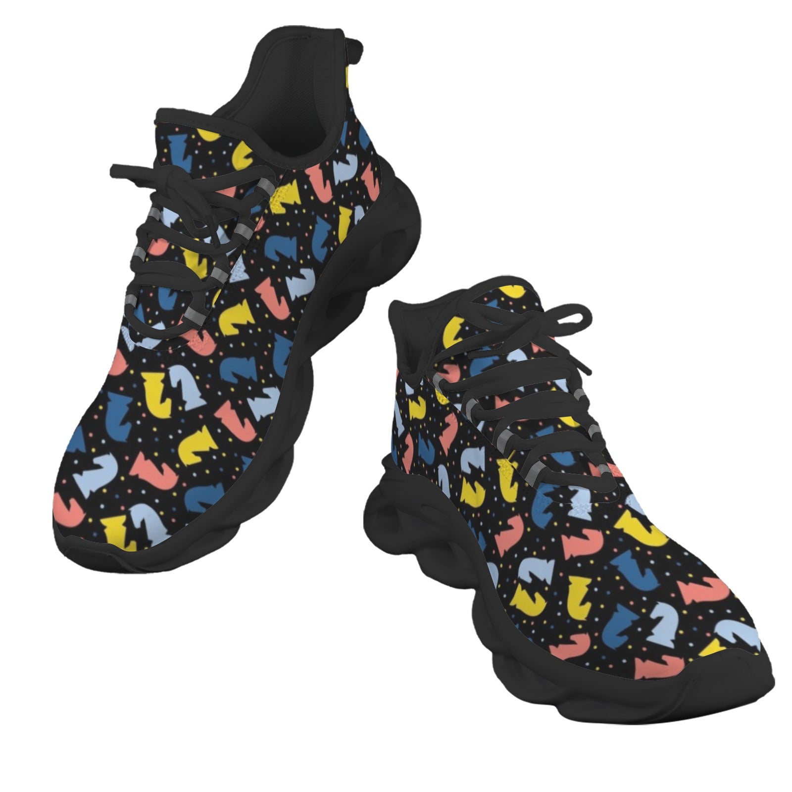 Colourful Chess Women's Twisted Sole Sneakers